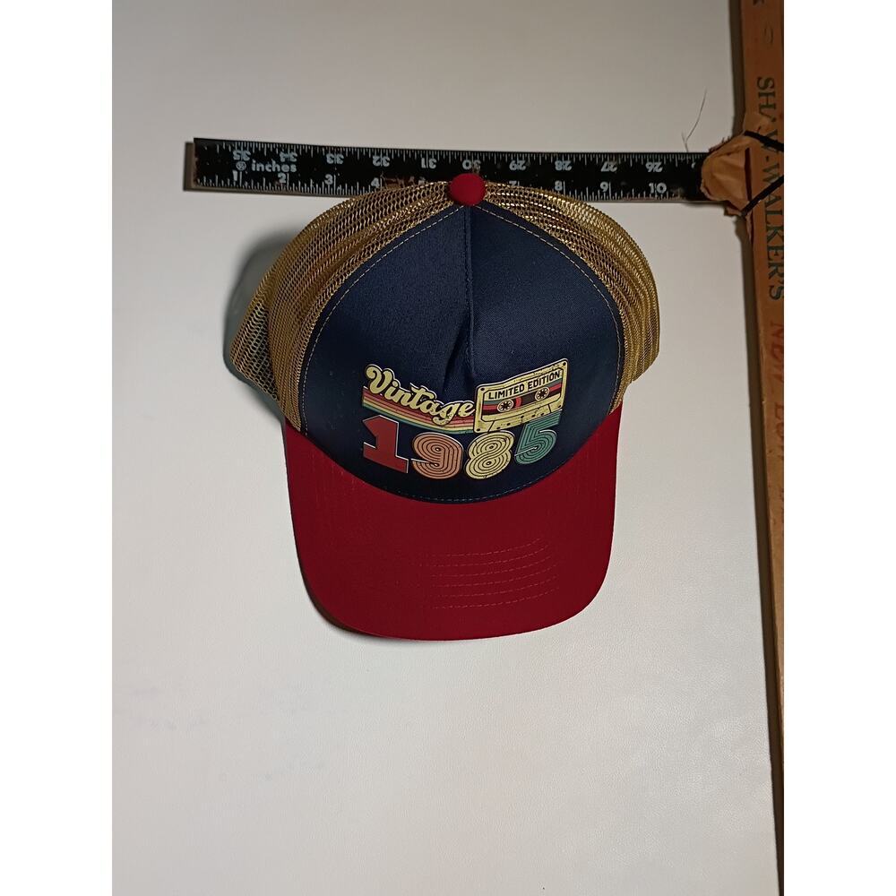 Vintage 1985 "Limited Edition" Retro Trucker Hat - New
